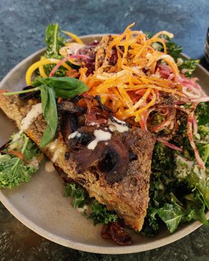 Mushroom pie. at Pepstop - Riddargatan in Stockholm