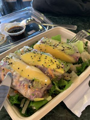 Spring rolls at Pepstop - Riddargatan in Stockholm