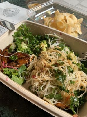 Kelp noodles at Pepstop - Riddargatan in Stockholm