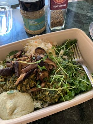 Yummy salad at Pepstop - Riddargatan in Stockholm