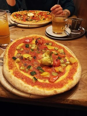 Pizza at Gasthaus Hasen in Waltenhofen