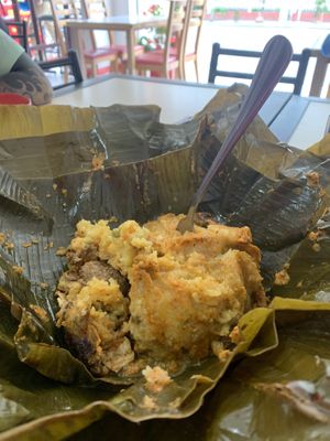 Tamal vegano 🌱  at La Campoteca in Bogota