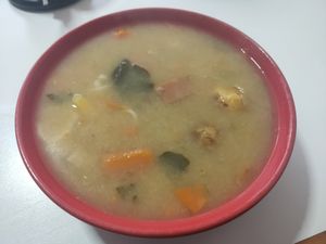 Menu of the day - Soup at La Campoteca in Bogota