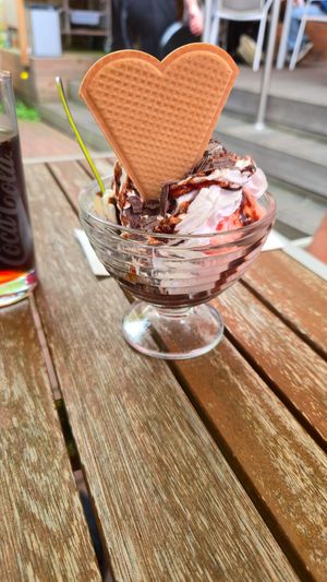  at Werners Eiscafe in Wismar