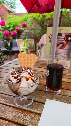  at Werners Eiscafe in Wismar