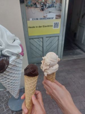  at Werners Eiscafe in Wismar