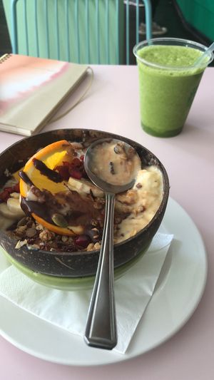   at Hula Juice Cafe in Edinburgh