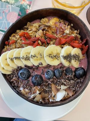   at Hula Juice Cafe in Edinburgh