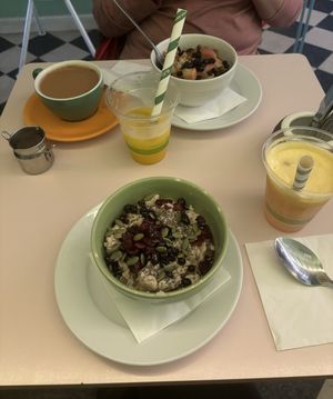 The Walker & Apple crumble porridge   at Hula Juice Cafe in Edinburgh