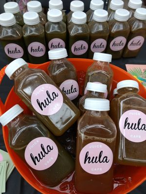 at vegan connections at Hula Juice Cafe in Edinburgh