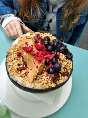 small bowl at Hula Juice Cafe in Edinburgh