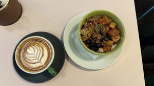   at Hula Juice Cafe in Edinburgh