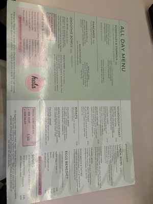   at Hula Juice Cafe in Edinburgh