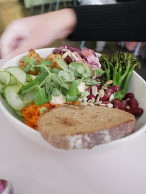 Ohana pokeball at Hula Juice Cafe in Edinburgh