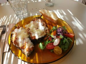 Eggplants at Cactus in Palamos