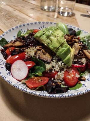 Amanida de Quinoa at Cactus in Palamos