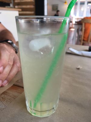 Homemade lemonade at Cactus in Palamos