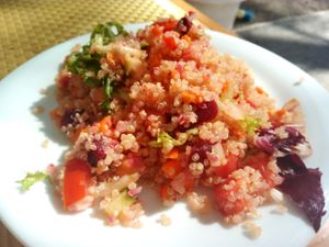 Dish of the Day: Quinoa Salad at Vegi in Ibiza