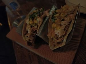 Vegan tacos at Teva in Rio De Janeiro