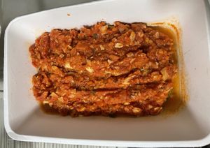 Zucchini with pesto delivery at Teva in Rio De Janeiro