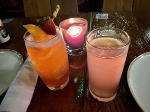 Delicious drinks  at Teva in Rio De Janeiro