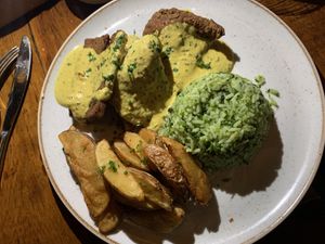 seitan dish at Teva in Rio De Janeiro