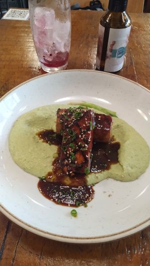 Tofu spicy at Teva in Rio De Janeiro