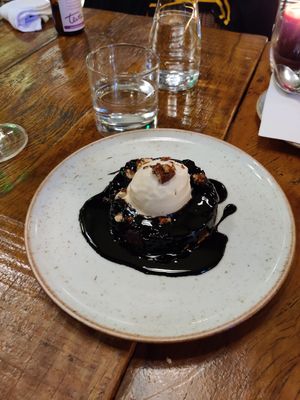 Chocolate cake at Teva in Rio De Janeiro