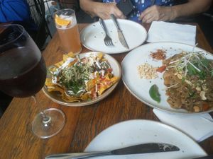 Nachos e menu do dia at Teva in Rio De Janeiro