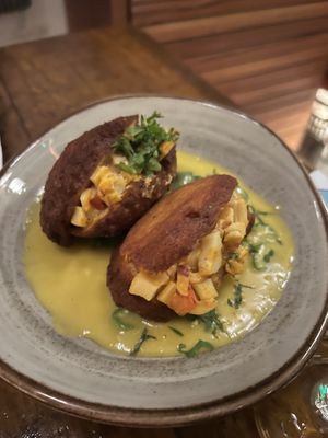 Acaraje  at Teva in Rio De Janeiro