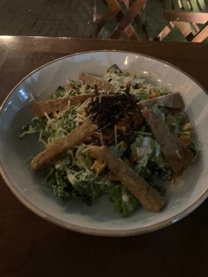 Caesar salad  at Teva in Rio De Janeiro