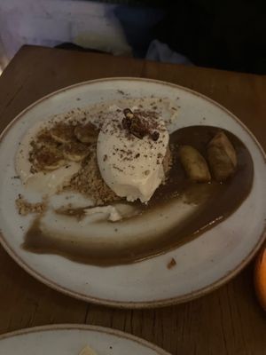 Banoffee flambada at Teva in Rio De Janeiro