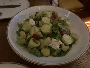 Salada morna de palmito at Teva in Rio De Janeiro