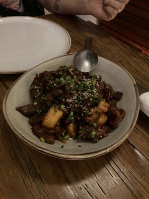 Korean seitan   at Teva in Rio De Janeiro