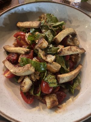 Panzanella salad  at Teva in Rio De Janeiro