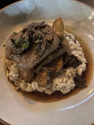 Seitan cutlet plate  at Teva in Rio De Janeiro