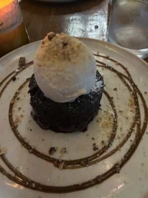 Lava cake   at Teva in Rio De Janeiro