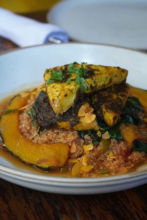 CHERMOULA TOFU  at Teva in Rio De Janeiro