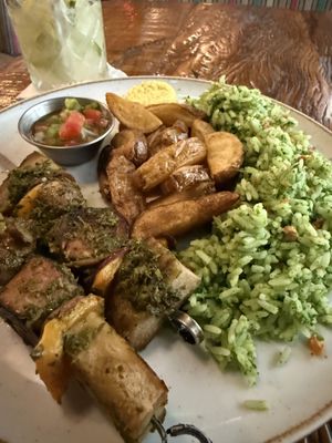 Barbecue plate  at Teva in Rio De Janeiro