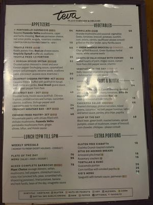   at Teva Bistrô in Rio De Janeiro