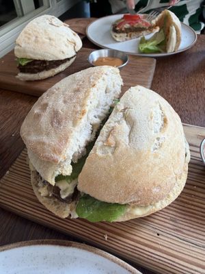 Teva Chesseburger  at Teva Bistrô in Rio De Janeiro