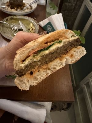 Teva burger  at Teva Bistrô in Rio De Janeiro
