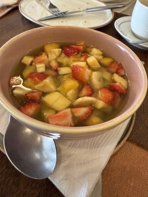 Fruit salad  at Teva Bistrô in Rio De Janeiro