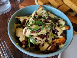 Peruvian parsnip fries at Teva in Rio De Janeiro