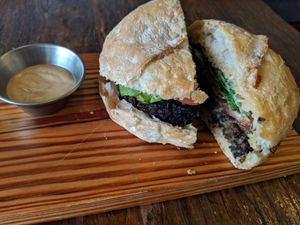 Burger at Teva in Rio De Janeiro