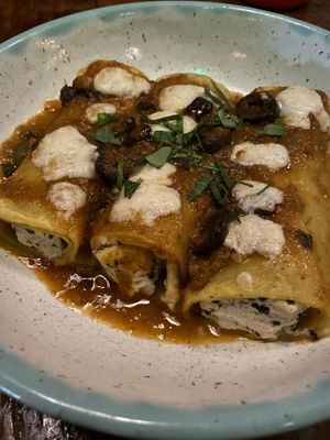 Cannelloni at Teva in Rio De Janeiro