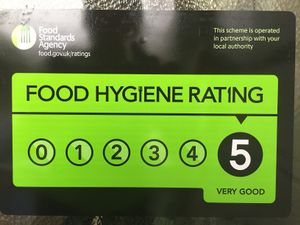 5/5 food hygiene rating at Homestay Norwich in Norwich