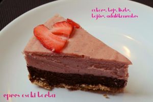 Epres csoki torta at Palanta Zold Etelbar in Siofok