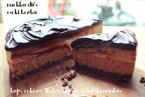 Diós mokka torta at Palanta Zold Etelbar in Siofok
