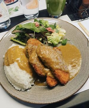 Katsu curry at Wagamama in Norwich